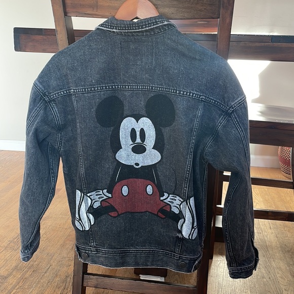Ae Mickey Mouse Jean Jacket Xxs 